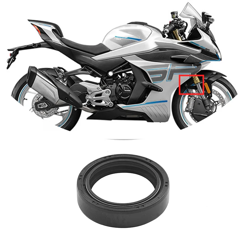 For CFMOTO 450SR Front Shock Absorber Oil Seal CF400-6 SR450  Front Fork Oil Seal Motorcycle Accessories Original Parts
