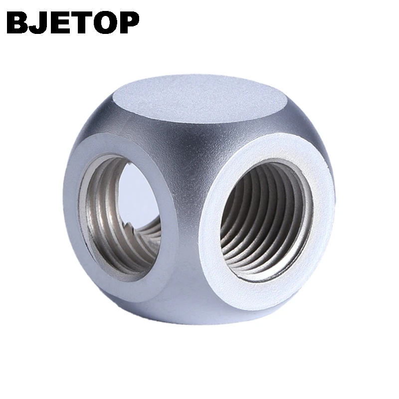 BJETOP computer water cooling cooling accessories  Splitter 3F and 4F fitting with 3 (three) G1/4