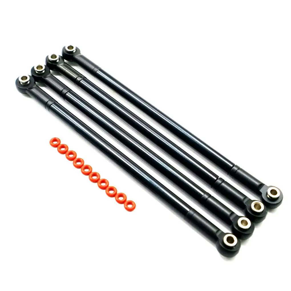 RCGOFOLLOW Steering Link Rod Set RC Car Part Wheelbase Rc Steering Link Rod Set For 1/10 HPI VENTURE Crawler RC Upgrade