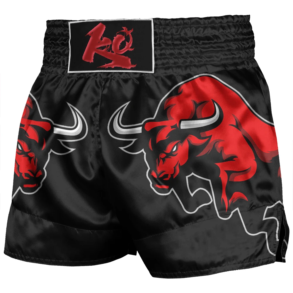 

Мужские шорты для смешанных боевых искусств, красного цвета