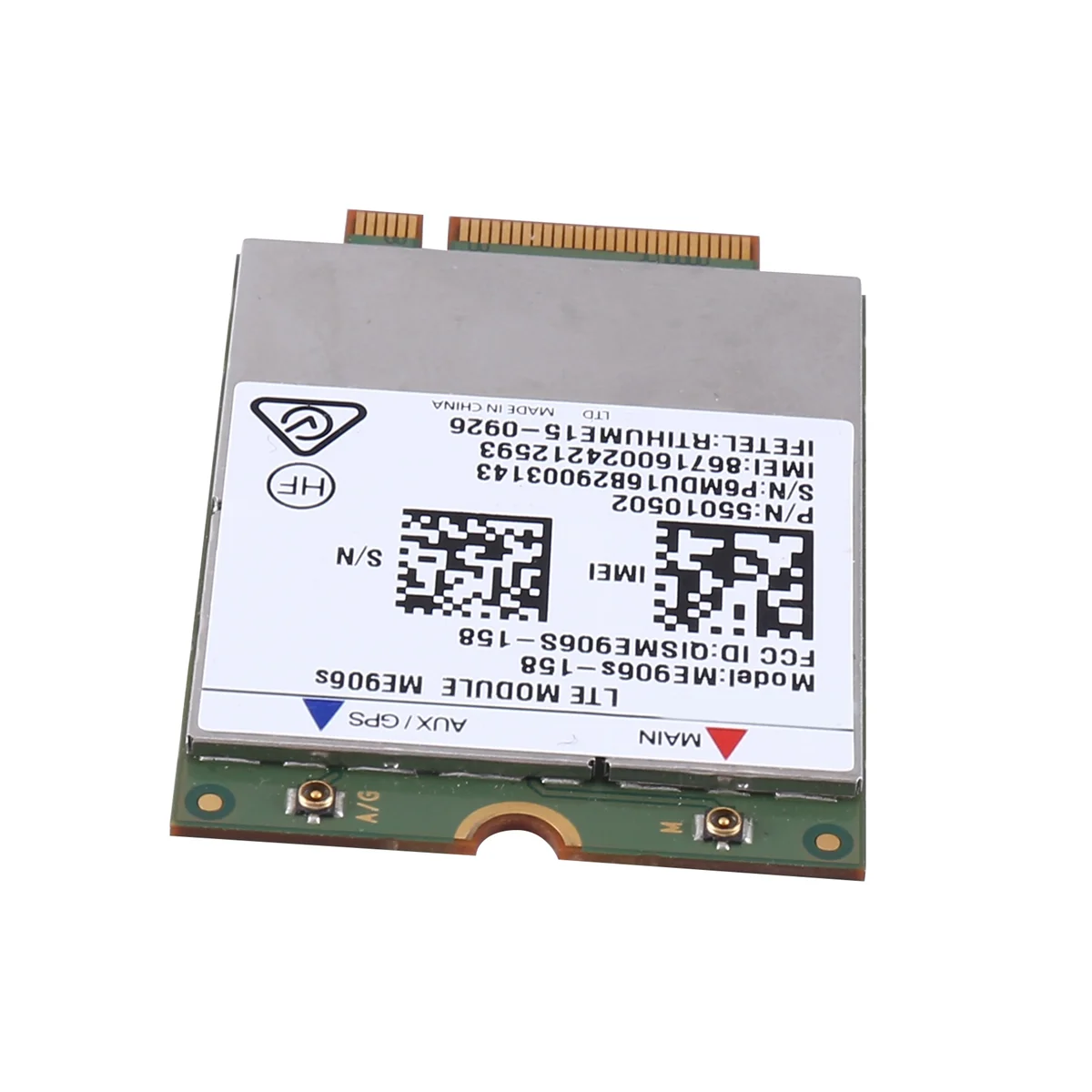 #481R Unlock ME906S-158 Mobile Broadband Card 4G LTE / HPSA+Mobile Broadband WWAN Module B1, B2, B3, B5 Universal (Green)