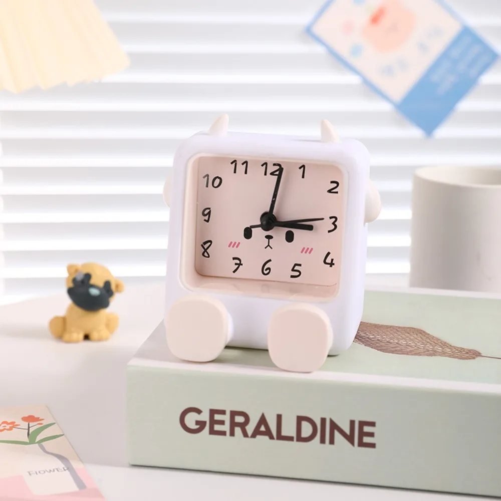 

Phone Stand Desktop Clock Phone Holder Multi-functional Anti-slip Cartoon Children's Alarm Clock Electronics Statue