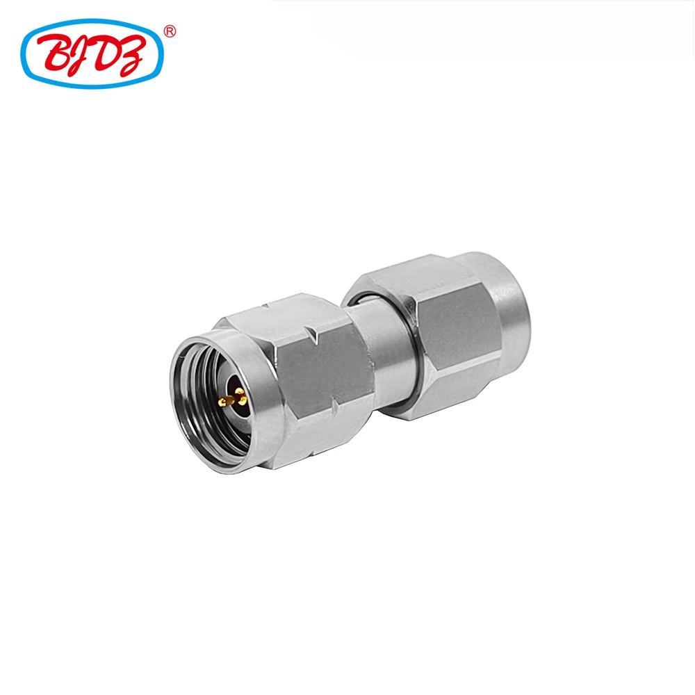 Free Shipping 1PC 2.4 Male to 2.92 Male Stainless Steel Millimeter Microwave Connector