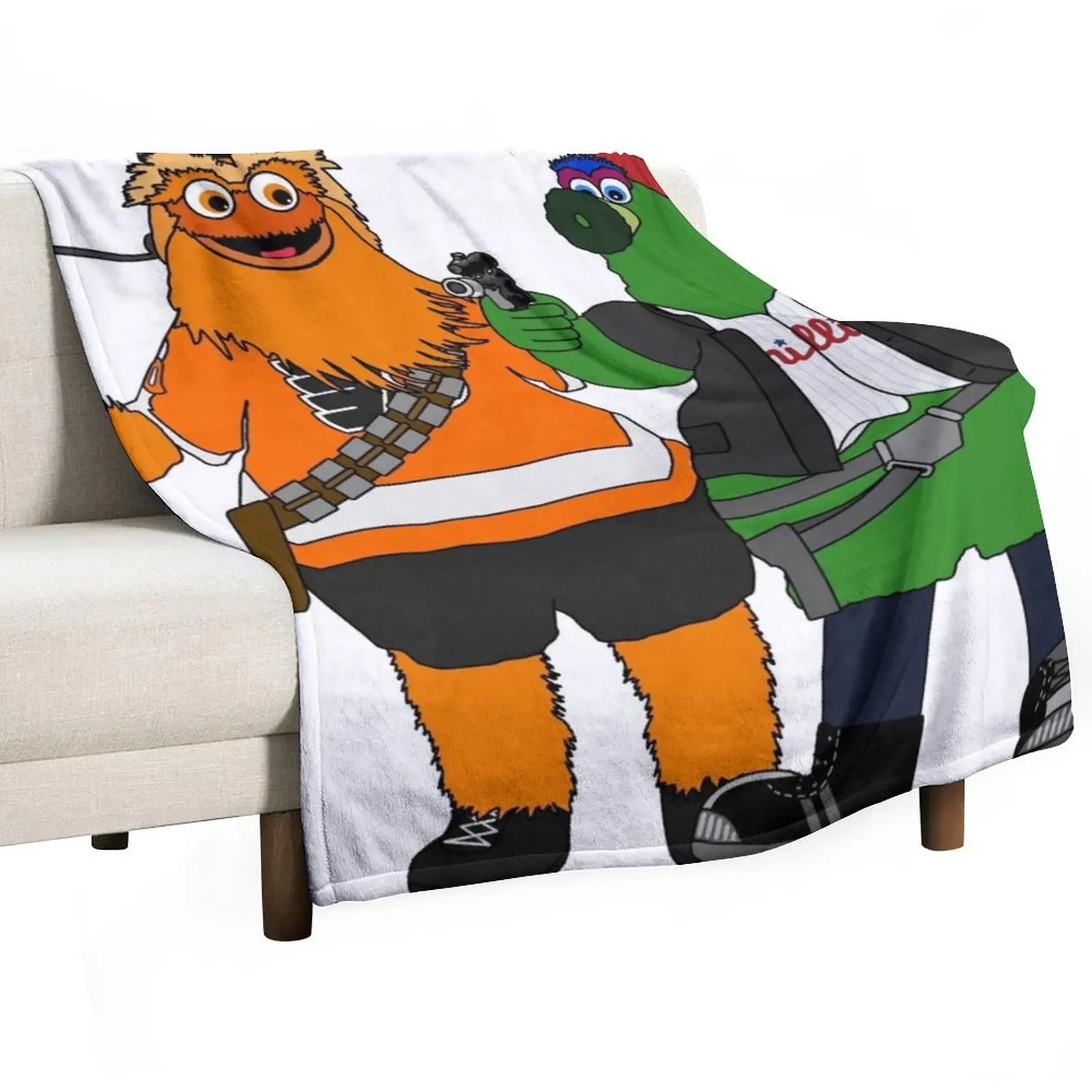 

pHan Solo and Grittbacca Throw Blanket Soft Beds decorative sofa bed Soft Blankets