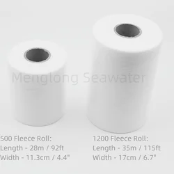 ReefMat 250 ReefMat 500 ReefMat 1200 ReefMat 250 Seawater Filter Paper Roll Replacement Kit for Red Sea ReefMat 500 ReefMat 1200