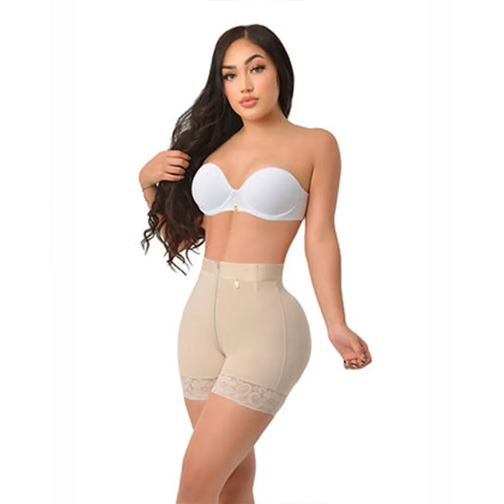 Fajas Colombianas Hoge taille Naadloze Butt Lifter Buik Controle Ondergoed Vrouwen Sexy Afslanken Body Shapewear hip tillen