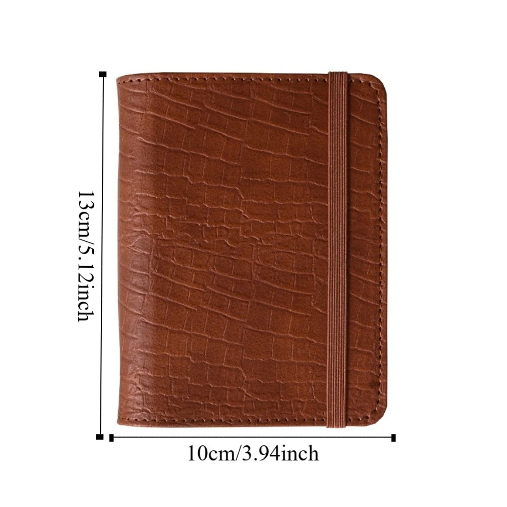 Mode A8 Leder Binder Notebook Leere Linie Tragbare Lose blatt Notebook Zeitplan 80 Blätter Mini Tagebuch Planer Büro