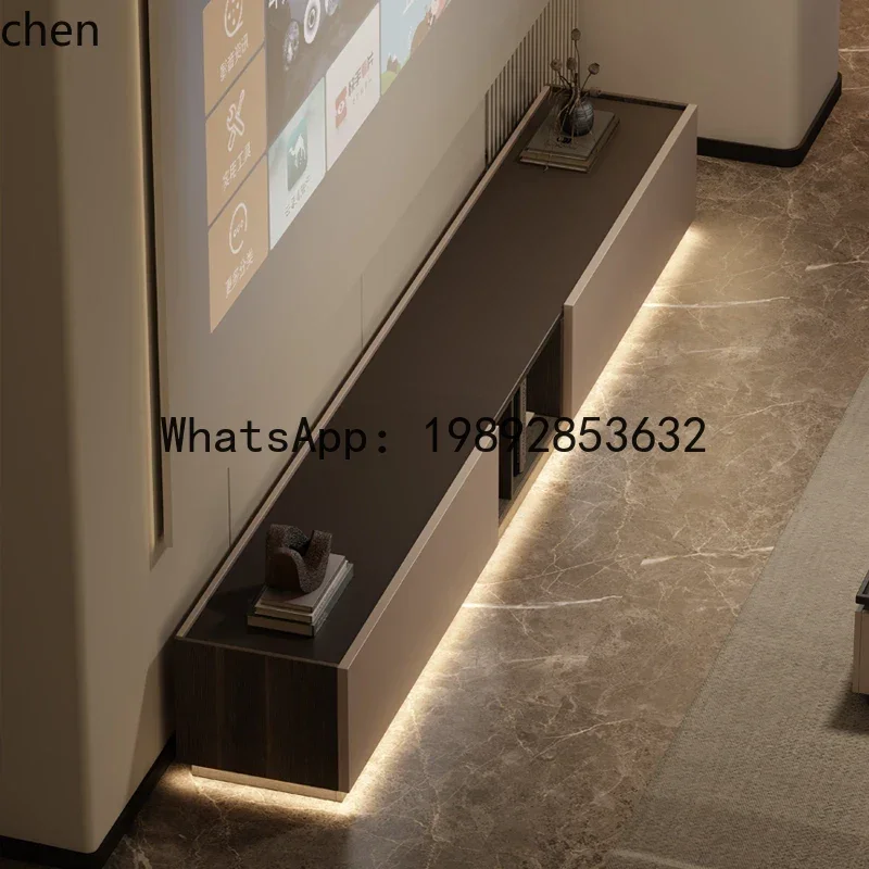 Modern Simple Living Room Home Storage Locker Integrated Light Luxury Premium Floor Cabinet