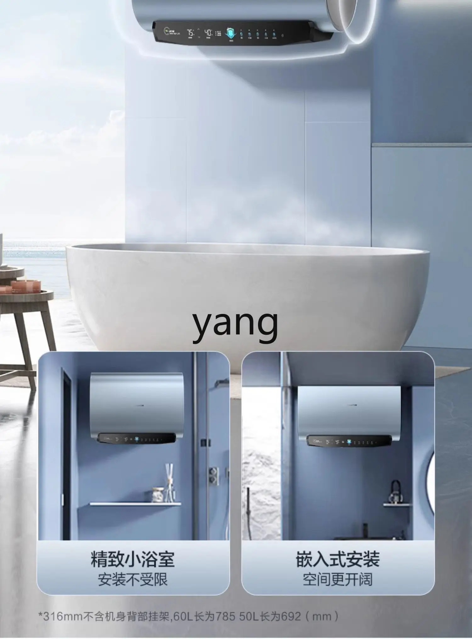 CX دلو مسطح خزان مزدوج سخان مياه كهربي حمام منزلي كهربائي تخزين المياه نوع حمام من الدرجة الأولى