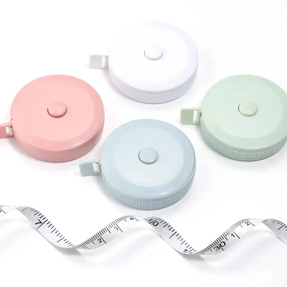 1/3/5PCS Portable Double-sided Tape Measure Retractable Mini Tape Measure for Weight Loss Medical Body Measurement Tailor Tool