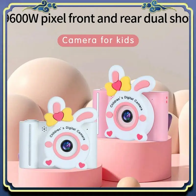 

A16S HD Dual Lens 4000W Pixel Front Rear Dual Camera Without Memory Card Li- Battery Children's Camera,Yellow Easy Install