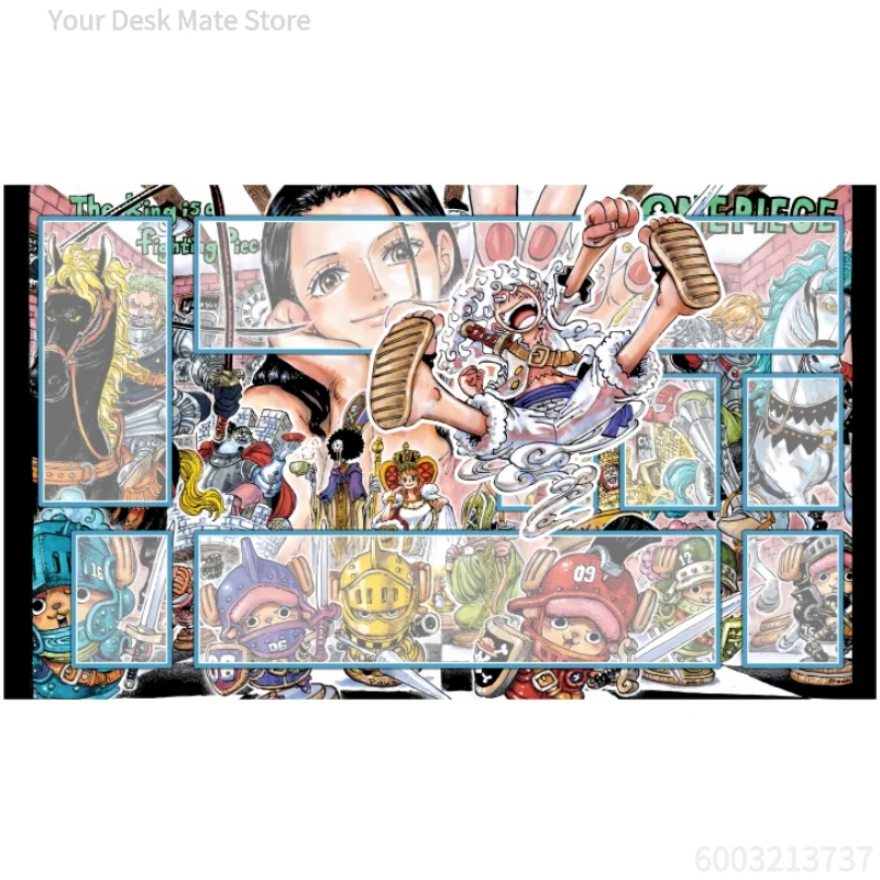 Anime One Piece OPCG DIY GAME Card PlayMat Comic Book Series Luffy Nami Ace Sabo Hobby Collection Toys