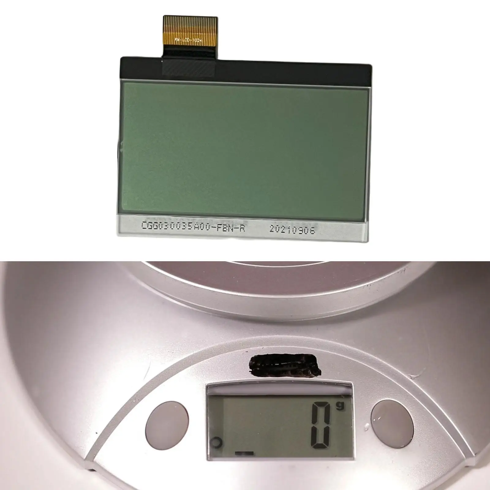 Multímetro digital Pantalla LCD Panel de pantalla de reparación liviano para 725S 724