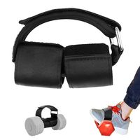 Adjustable Dumbbell Foot Strap Comfortable Ankle Buckle Tibialis Trainer Sturdy Shin Assist Ankle Weights Bands Leg Muscles