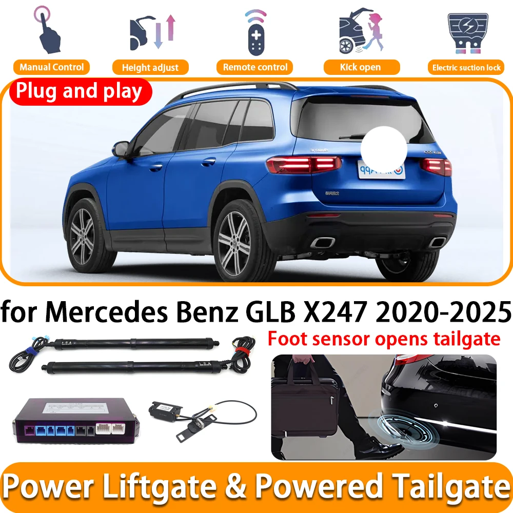 for Mercedes Benz GLB X247 2020-2025 OEM Electric Automatic Powered Tailgate Power Liftgate System Trunk Lift Kit Plug and Play