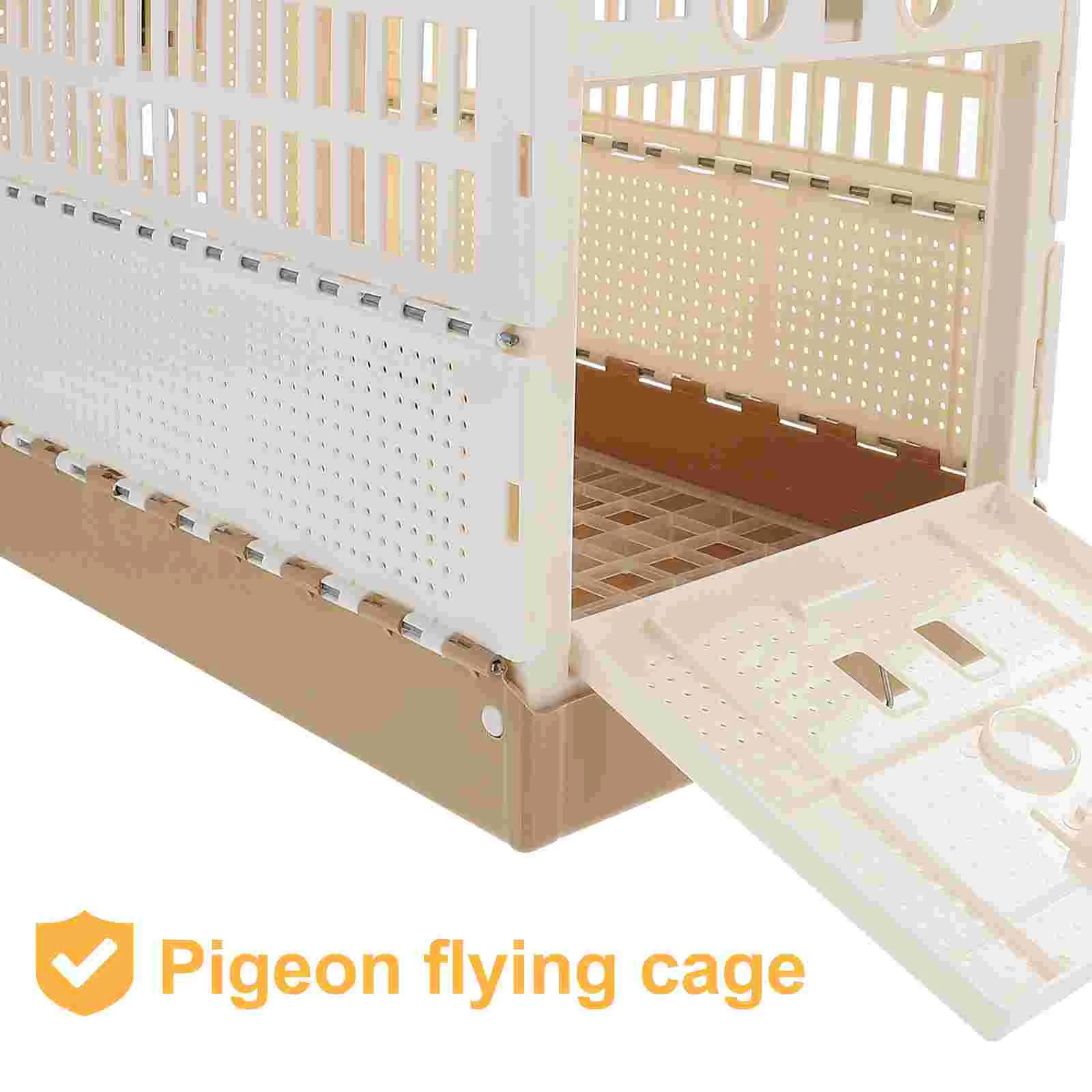 Pigeon Cage Bird Transportation Homing Fold Training Pvc Abs Folding Poultry Multi-function Travel