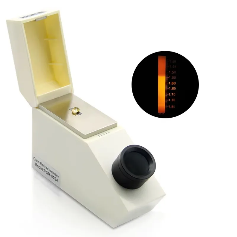 Professional Gemological Instrument Measuring Refractive Index Gemstone Refractometer With More Accuracy Of 0.002