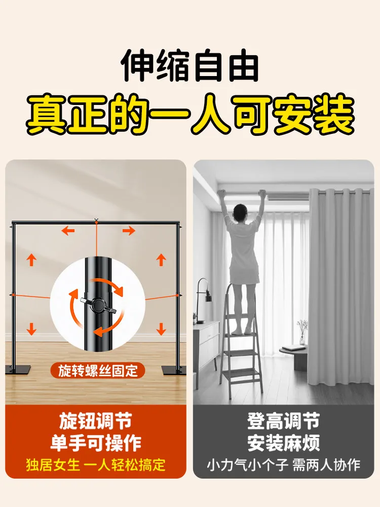 Screen partition Blocking curtain Bedroom room Soft partition Blocking bed Screen site partition curtain Living room is divided