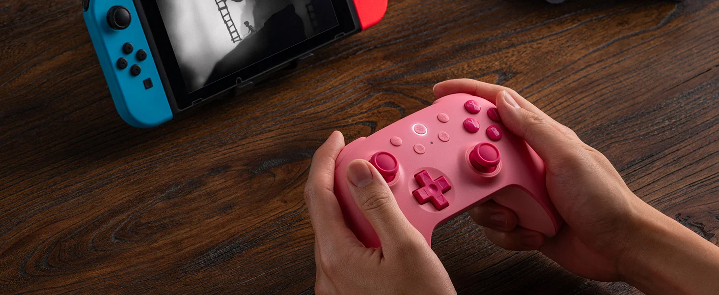 8BitDo Ultimate 2C Bluetooth-Gaming-Controller für Nintendo Switch/Switch2, Gamepad mit Hall-Effekt-Joysticks für Switch 2. – Detail 3