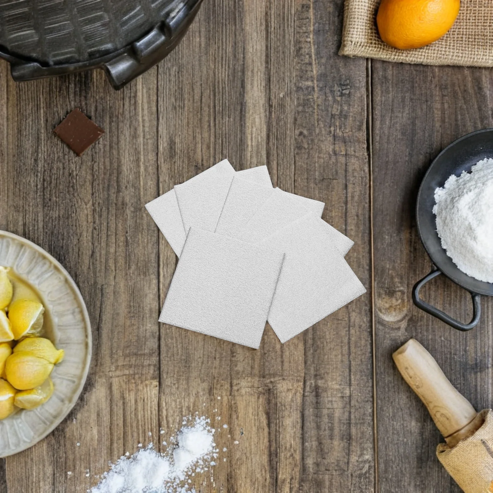 

1000Pcs Sweet Wrapping Paper 8x8cm Silver Foil Sheets for Chocolates Embossed Design Freshness Seal DIY Confectionery Packaging