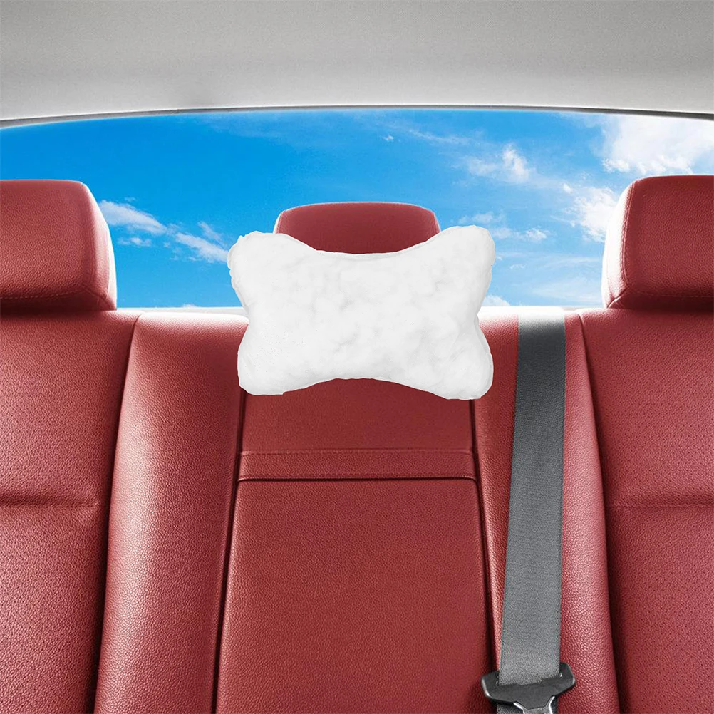 

2pcs Car Neck Support Pillows For Driving Passenger Seat Office Chair Bone Shaped Headrest Pillow Comfortable Shape Retaining