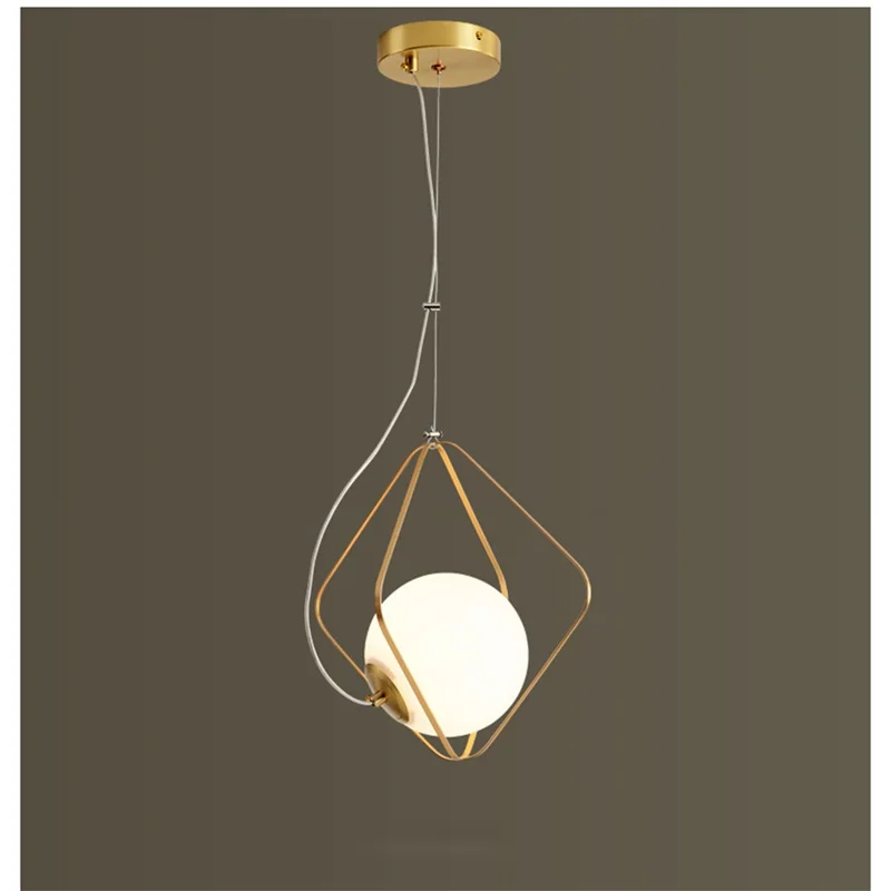 AFRA Modern Pendant Lights Copper Home Creative Fixture Decorative For Dining Room Restaurant