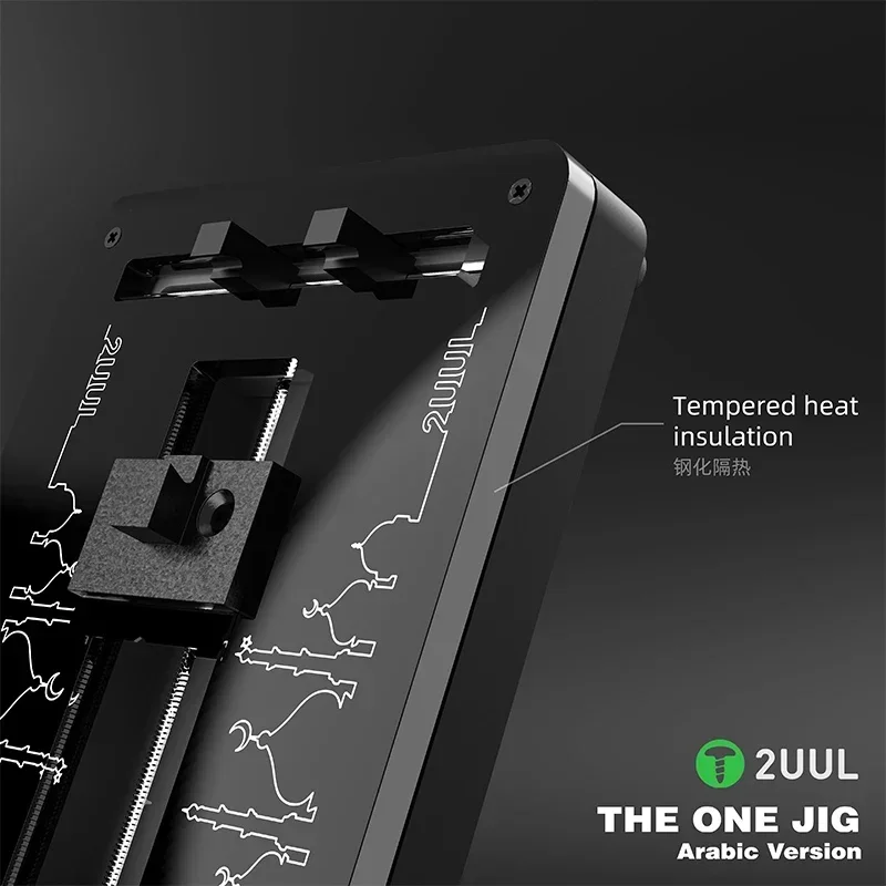 2UUL yang satu JIG BH08 Motherboard perlengkapan perbaikan CPU IC Chip perbaikan ponsel braket perlengkapan perbaikan Universal