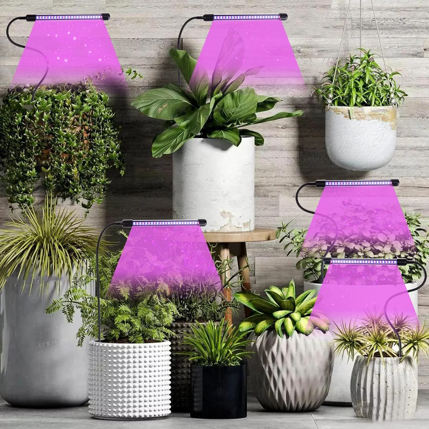 LED نمو النبات مصباح داخلي 5 فولت الطيف الكامل النمو مصباح USB أحمر أزرق 2 ألوان عكس الضوء داخلي النمو العصاري الإضاءة