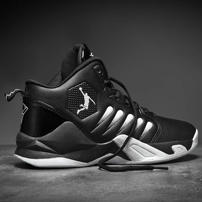black white