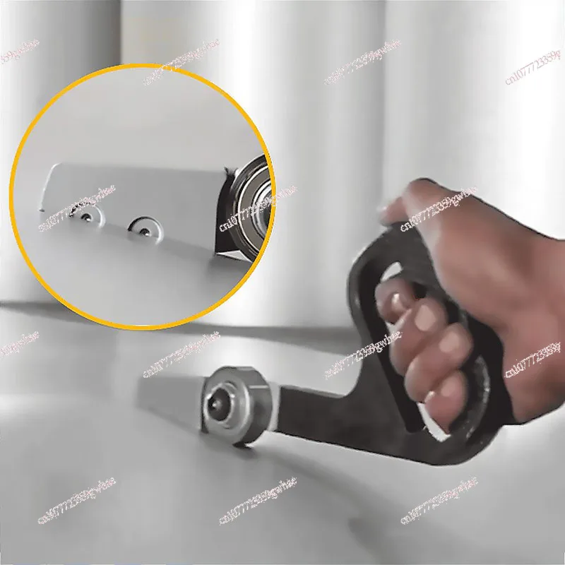 

Портативные ножницы для резки листового металла с нескользящей ручкой для тонких листов металла.