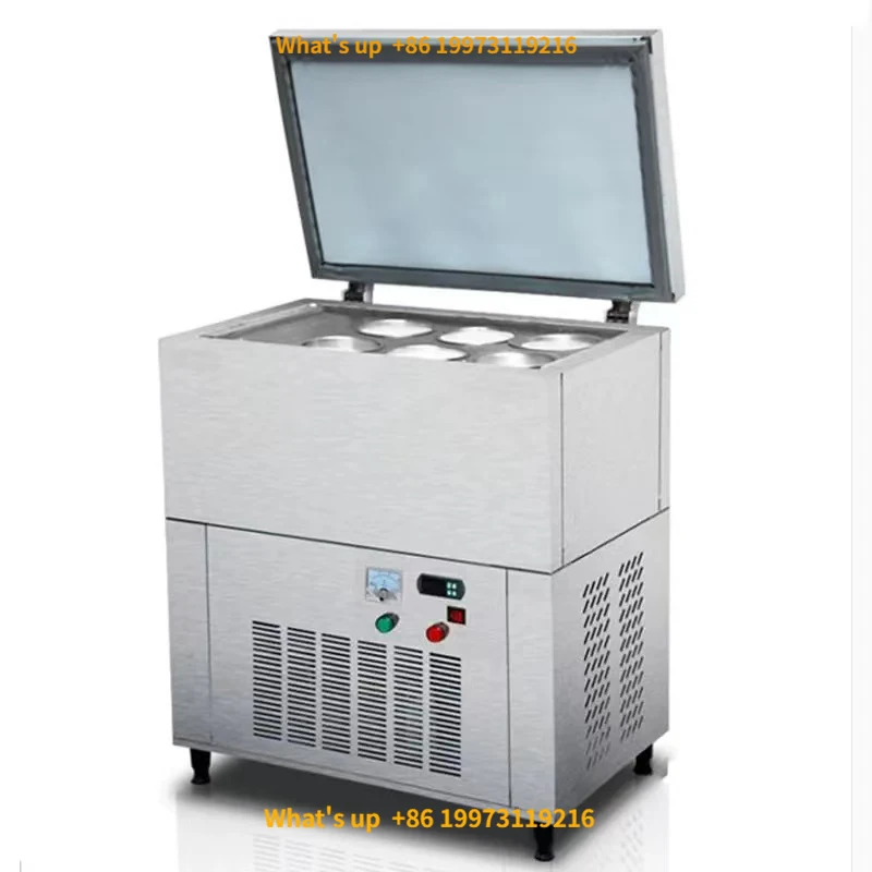 2026 High Productivity 6/8/12/15/20 Barrel Ice Shaving Machine New 220v for Ice Cream