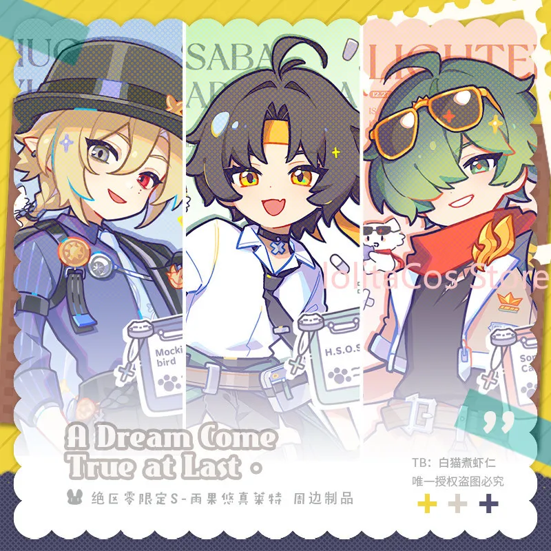 

Zenless Zone Zero Hugo Vlad Asaba Harumasa Lighter 7cm Square Badge Acrylic Standee Ornament Desktop Decor Birthday Gift Cosplay