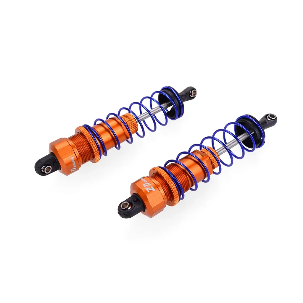 ZD Racing 7358 7359 1/10 Mobil RC ความดันน้ำมันปรับด้านหลัง105มม.2ชิ้น