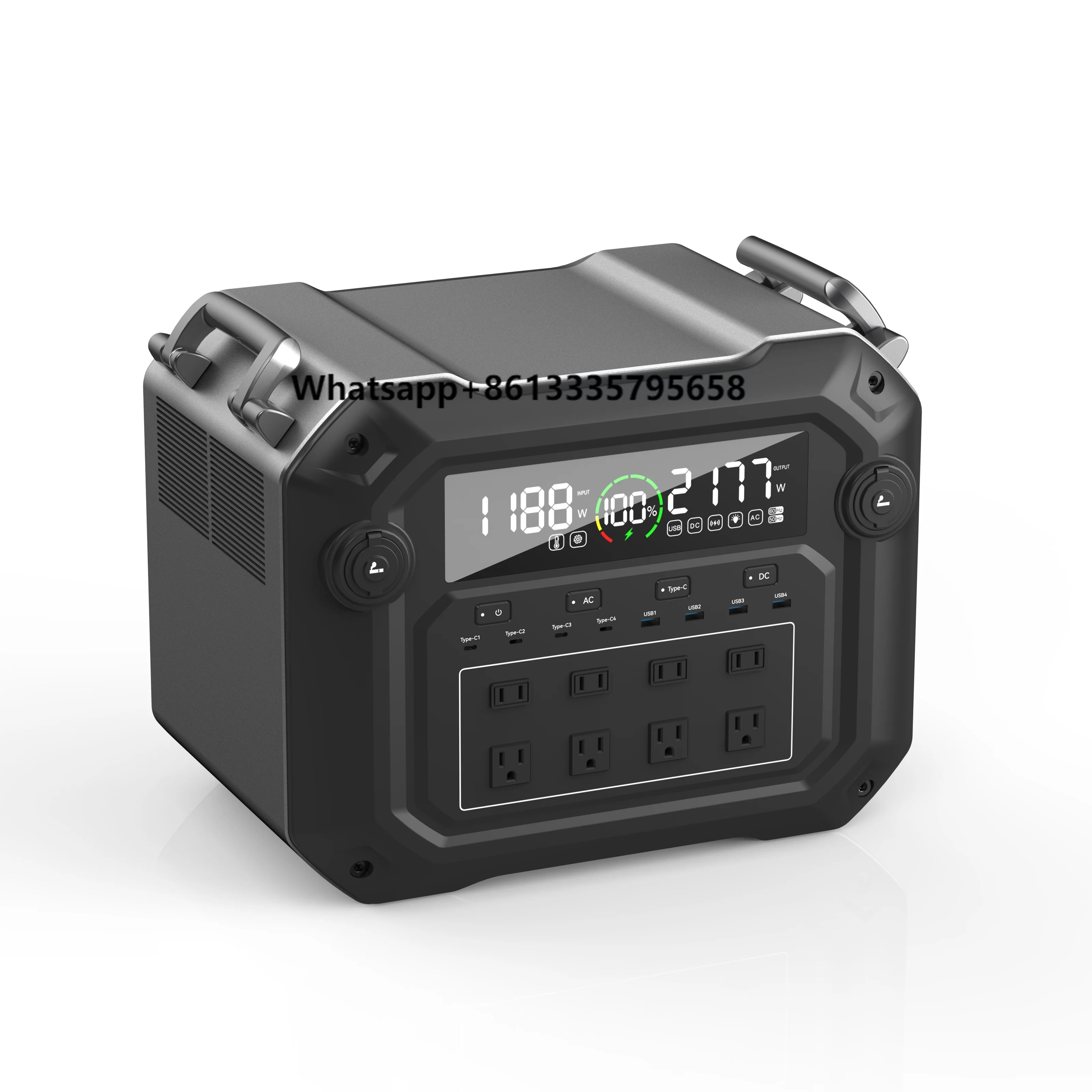 

Portable Lifepo4 Battery Power Station 3600W with High-Power Output and Quick Recharge