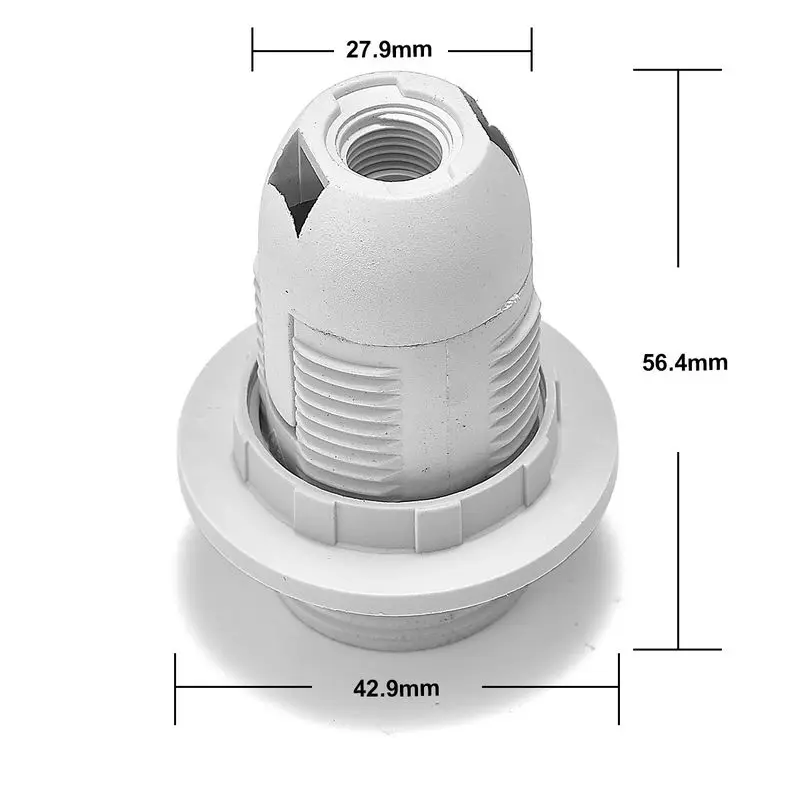 E14 E27 Socket Adapter Lamp Base E14 Lamp Holder Power Adapter LED Light Socket 250V 2A CE VDE Certification High Quality