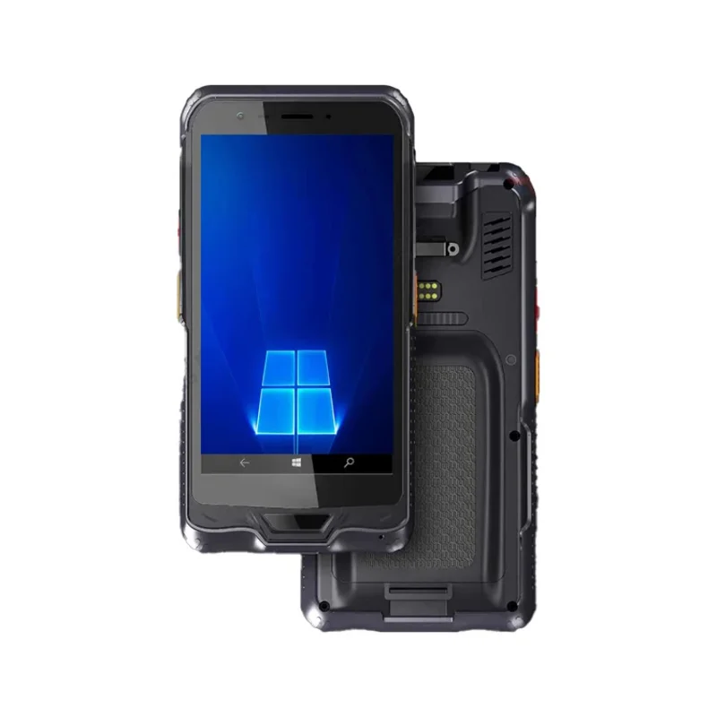 

Фабричный терминал 5.5 дюймовый КПК handhelds с 4G 64G Win10 PDA NFC 2D - UHF RFID Win10 Rugged handhelds PDA terminal pos pc