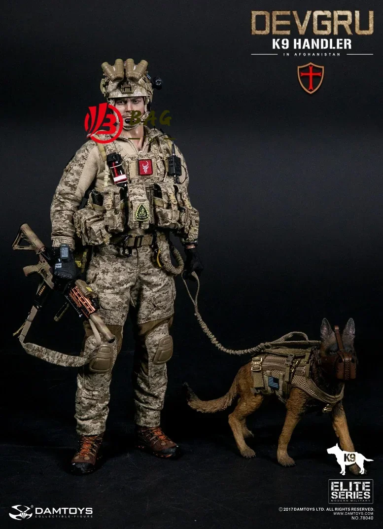 1/6 Action Figures Model DAMTOYS DAM78040 US Navy SEAL DEVGRU K9 (have dog) in stock