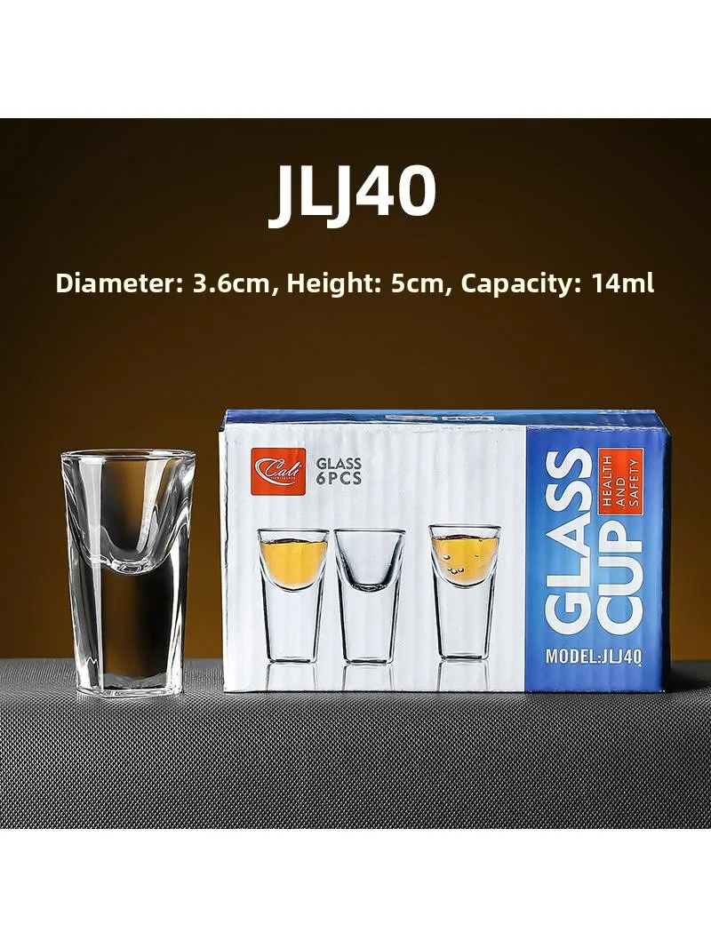 

Wedding Crystal Glass White Wine Cup Small Drinking Cup for Home Use One-Piece Shot Glass High Quality Glass Beverage Cup