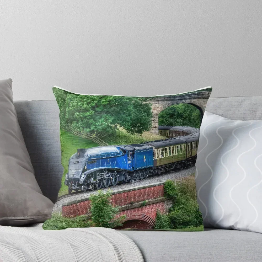 

60007 Sir Nigel Gresley Locomotive Throw Pillow autumn decoration Pillows Aesthetic Cushion Covers For Living Room pillow