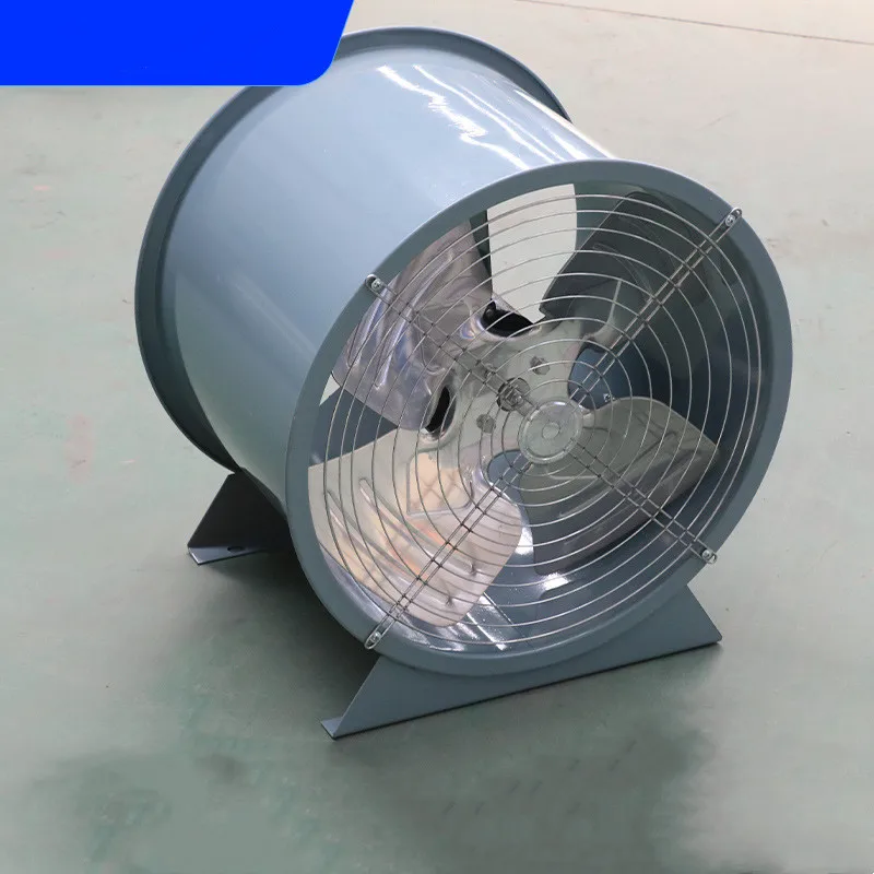 【HOT】Axial Flow Fire Exhaust Fan Industrial Axial Flow Smoke Fire High Efficiency Wheel Industrial Ceiling Exhaust Fans