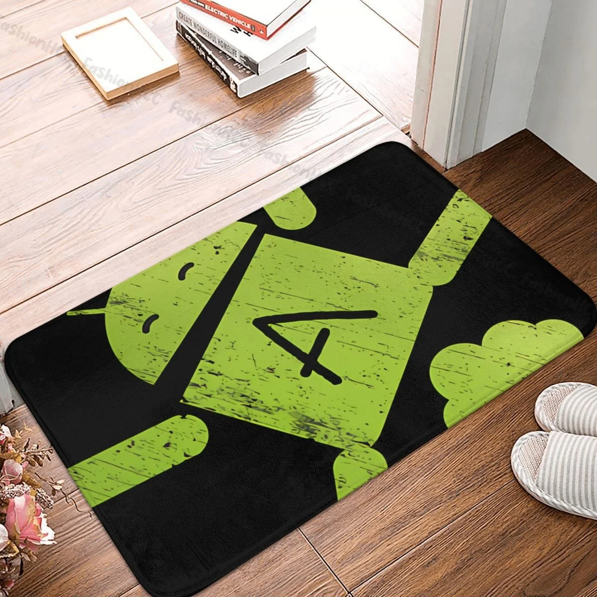 Kitchen Non-Slip Carpet Alex The Android Bedroom Mat Welcome Doormat Home Decor Rug