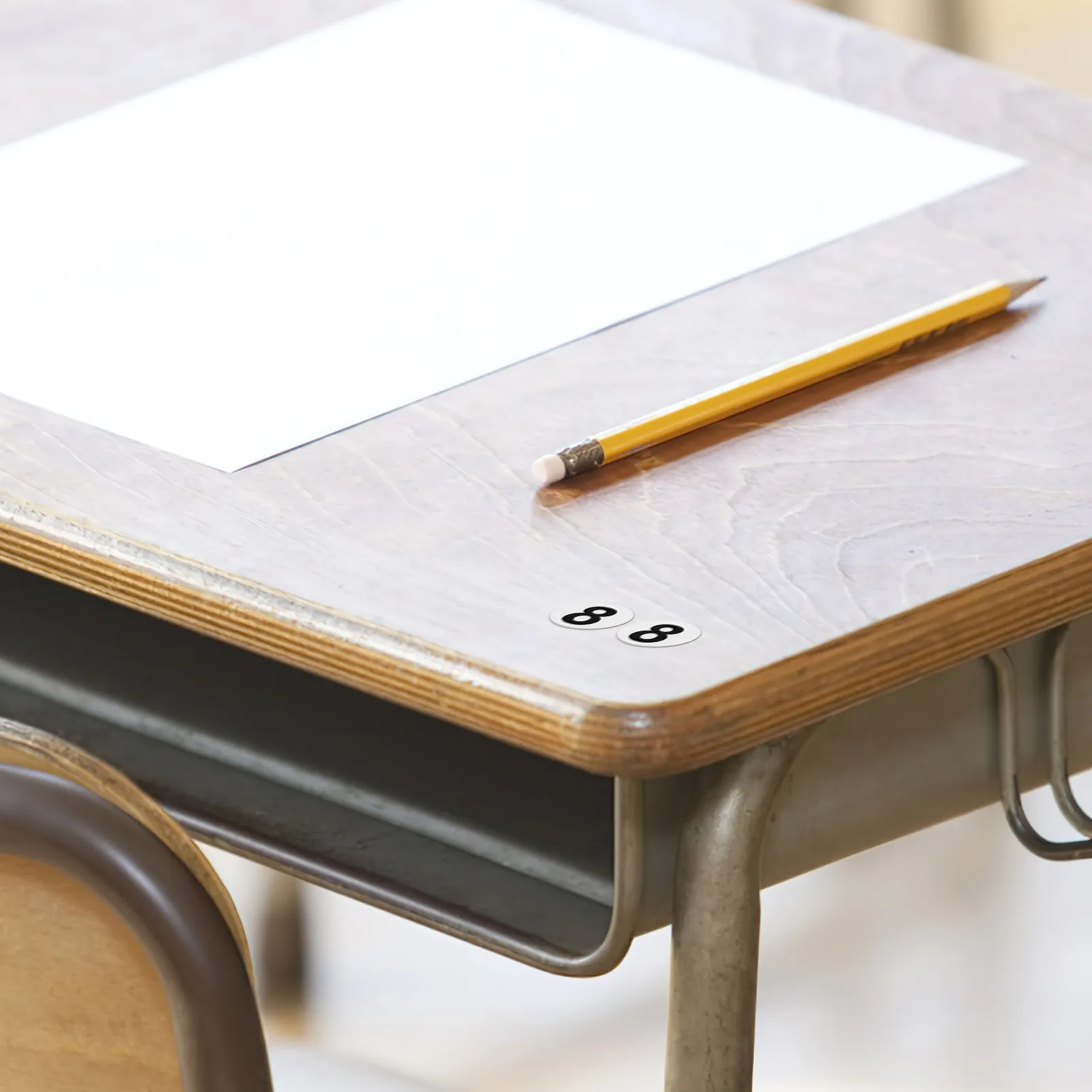 

6000Pcs Self-Adhesive Paper Number Stickers Round Serial Labels for Home Indoor Outdoor Storage Use Serial Number Stickers