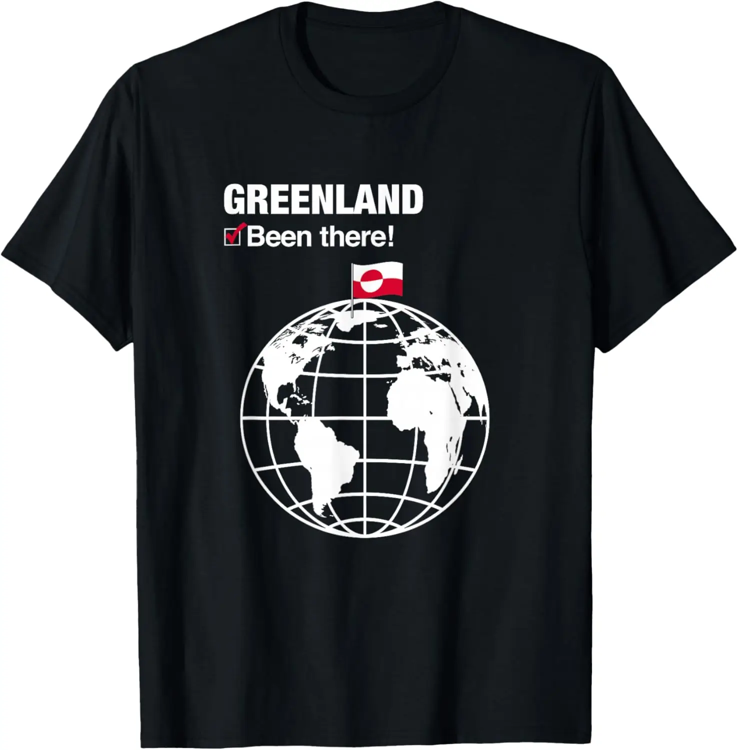 

Футболка I've Been There Greenland