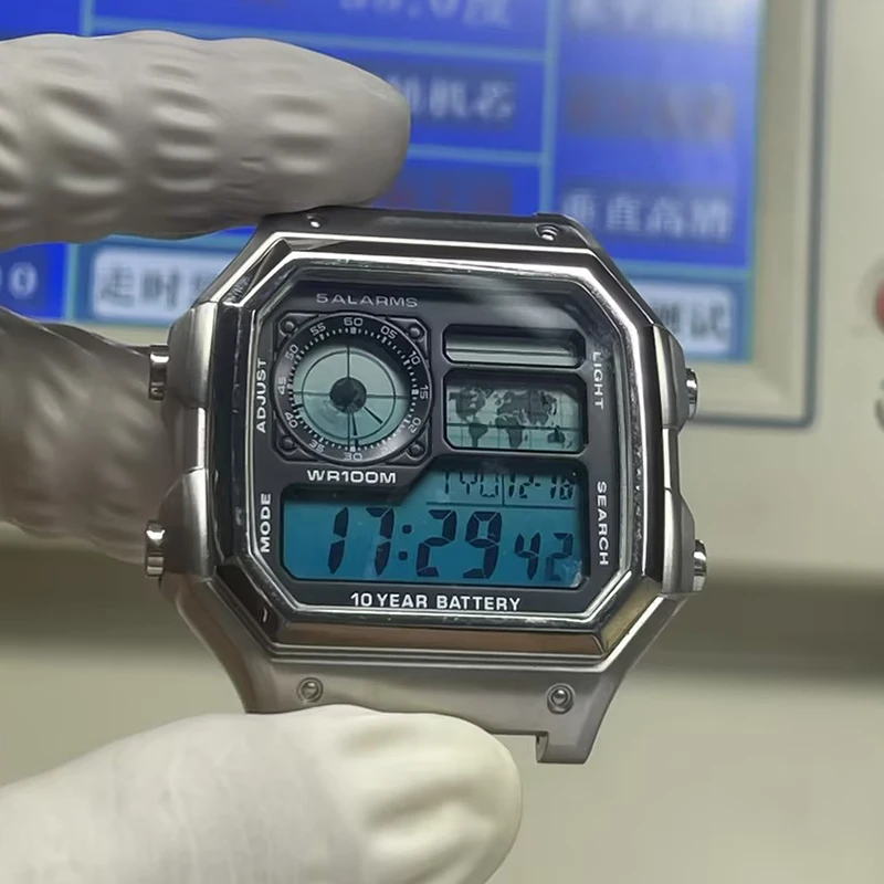 

Для Casio AE1200 комплект модификации циферблата 3299, механизм AE-1200, японские медные циферблаты, металлический узор солнца, преломляющий буквальный