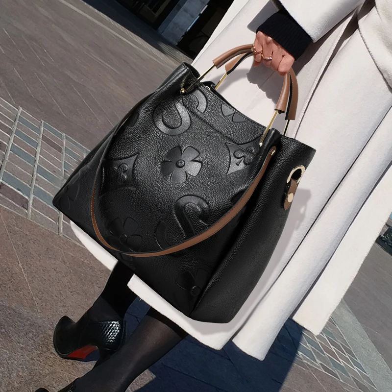 Aidrani 2026 New Premium Bucket Bag for Women, Large Capacity High Quality Handbag, Versatile Daily Shoulder Crossbody Purse