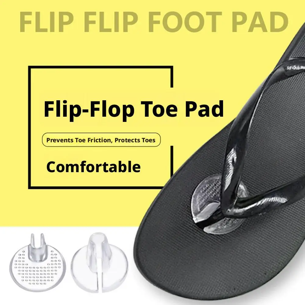 Picture 5: Soft flip Flop Gel Cushions Pad Toe Protectors for Thong Sandal lnserts Guards insoles Shoes Grip Pads Metatarsal Pad