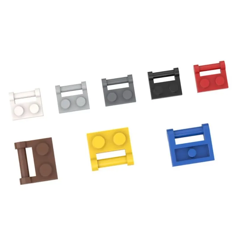 

50 г/95 шт. 48336 1x2 шарнир с ручкой строительный блок Moc цветные аксессуары, совместимые с кирпичом детские игрушки в подарочной коробке