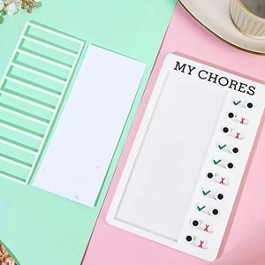 الخطة الأسبوعية للأطفال قطعة أثرية من الانضباط الذاتي طلاب المدارس الابتدائية الساعة المنزلية على المكتب التعلم اليومي الانضباط الذاتي أفضل 12 مخطط مدرسة مبيعات - رقم 4