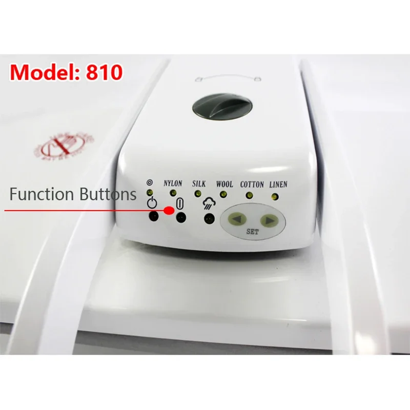 طاولة كي البخار للفندق ، آلة الكي التجارية ، نموذج 810 ، 1600 واط ، الصحافة الجافة لغسيل الملابس ، الأسرة