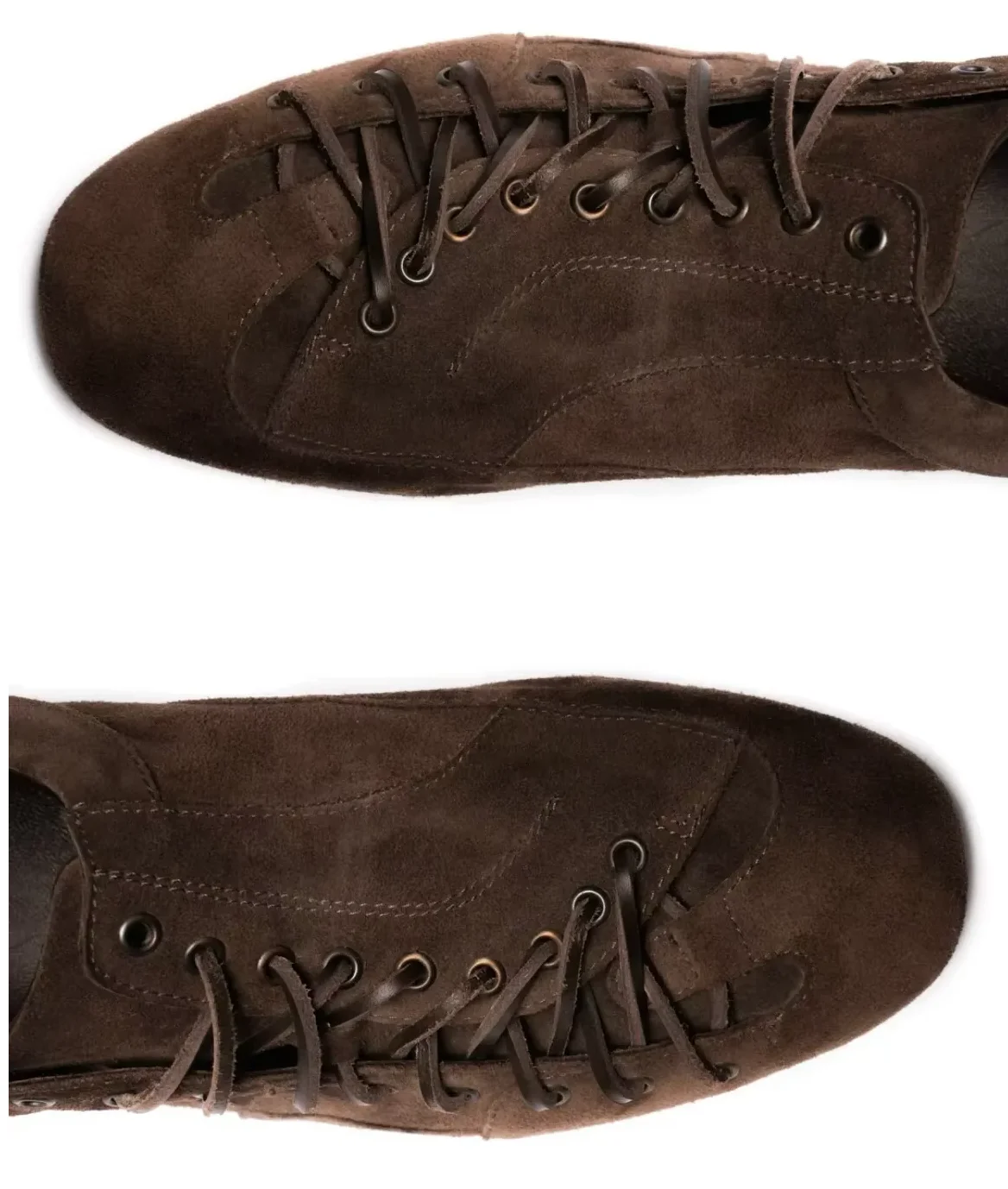 No Faith Studios Alien Deconstruction Suede Flat Soccer Training Top Layer Cowhide Vintage Sneakers